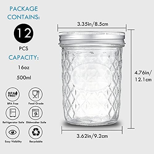 10-Piece Mason Jar Set