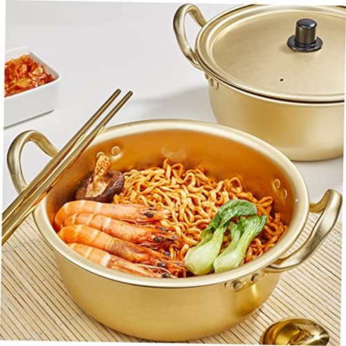 Aluminum Stock Pot Set with Binaural Handles