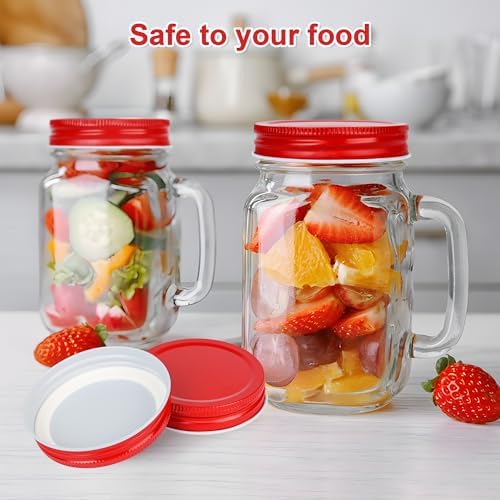 BSL 48-Pack 275 Inch Leak Proof Mason Jar Lids
