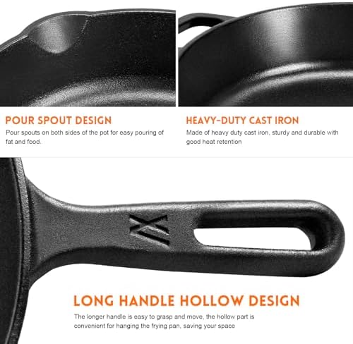 GGC Cast Iron Skillet with Handle