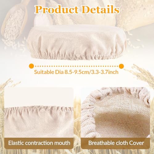 3-Piece Bread Fermentation Covers