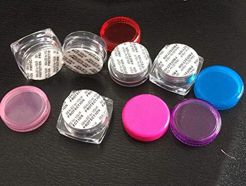 100-Piece Set of Mini Foam Seals for Tamper-Resistant Cosmetics