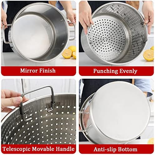 Experience the perfect combination of strength and precision with our Heavy Duty Stockpot