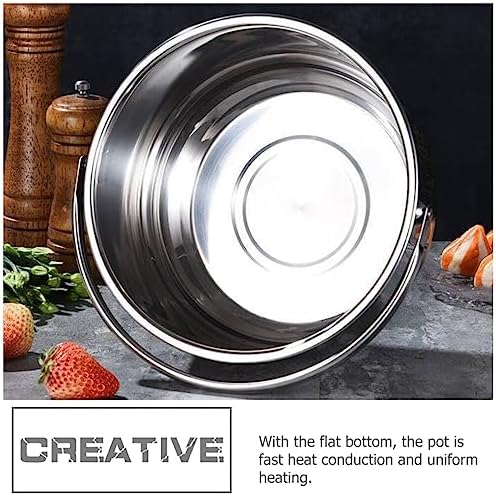 Zerodeko Stainless Steel Stock Pot With Lid