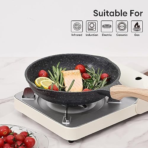 Safe Nonstick Frying Pan PFOA-Free Ergonomic Design Upgrade Your Cooking Experience