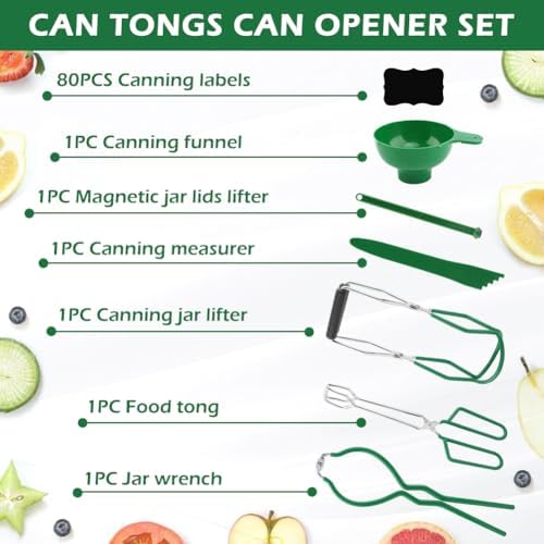 Complete Canning Supplies Starter Kit for Easy Home Preserving
