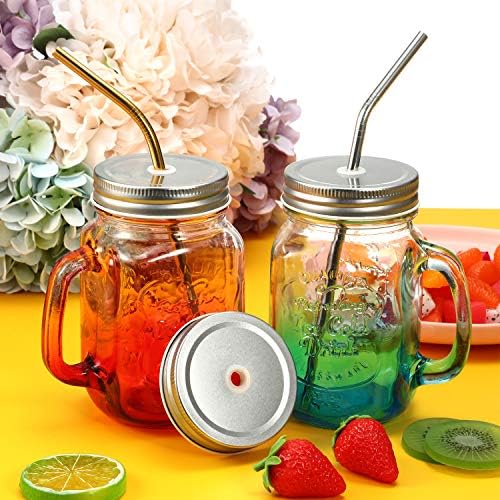 Experience perfect storage with our 8-piece mason jar lid set