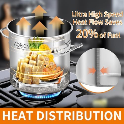 Stainless Steel Stockpot for Cooking