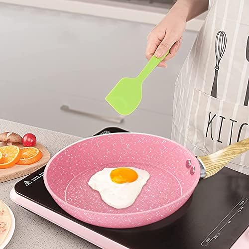 Ultra Nonstick Pink Fry Pan 11 Inch PTFE-Free