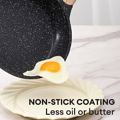 Safe Nonstick Frying Pan PFOA-Free Ergonomic Design Upgrade Your Cooking Experience
