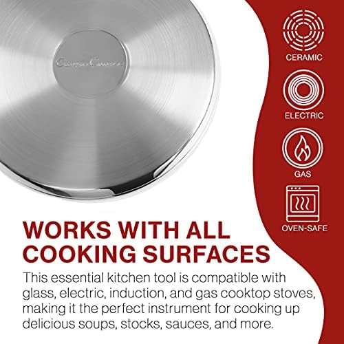 Classic Cuisine 6 Qt Stock Pot with Lid