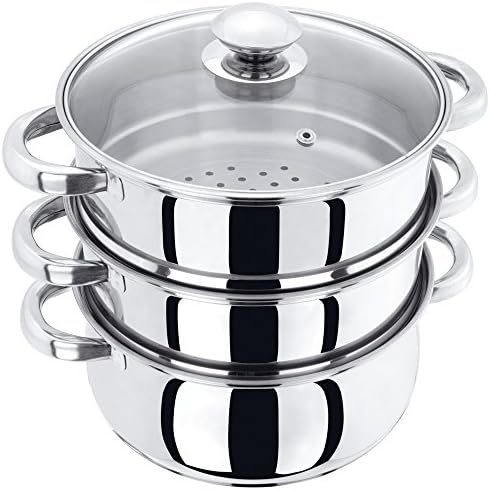 Pristine 4-Piece Stainless Steel Stockpot Set with Cover