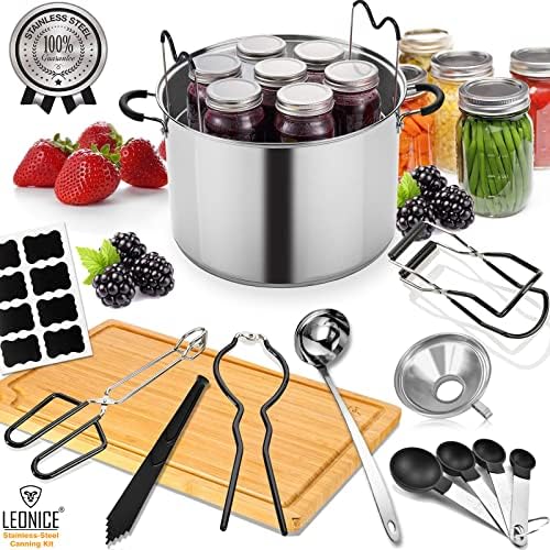 LEONICE Canning Supplies Kit for Home Best Fit