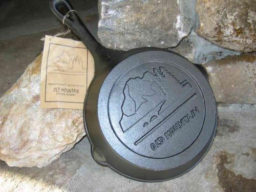 Old Mountain Campfire Skillet Set - Black 8-Inch