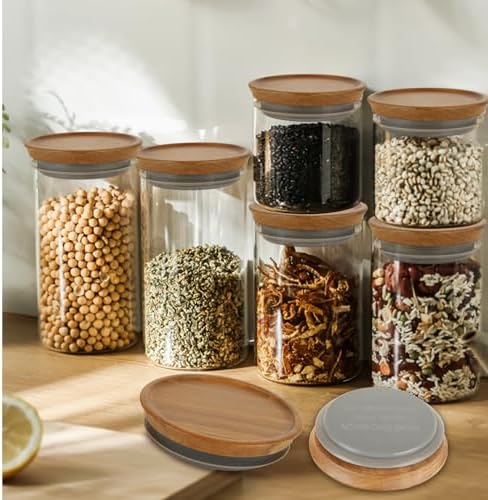 12PCS Acacia Wooden Mason Jar Lids