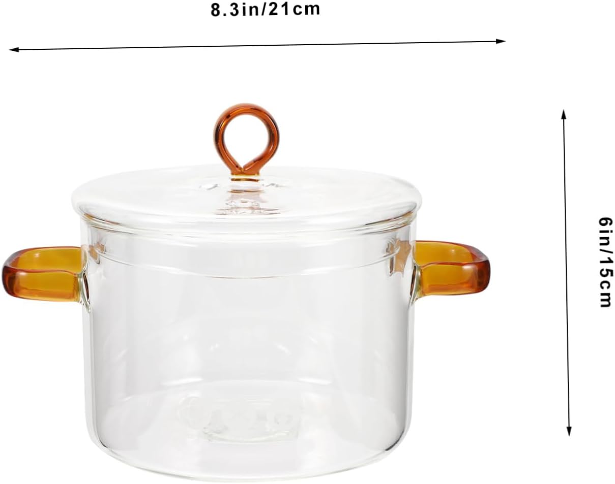 HOLIDYOYO Multipurpose Stovetop Stockpot with Lid and Handles