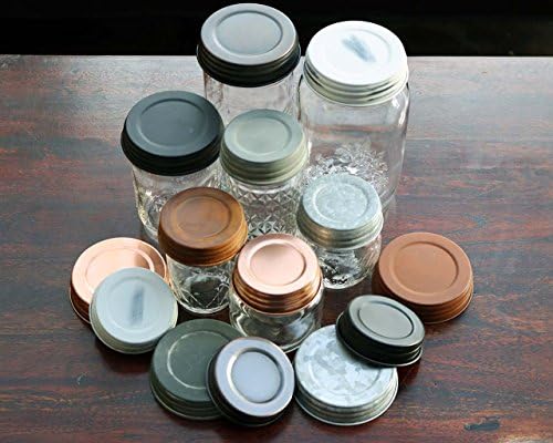 Strong Durable Mason Jar Lid with Handle 4-Pack