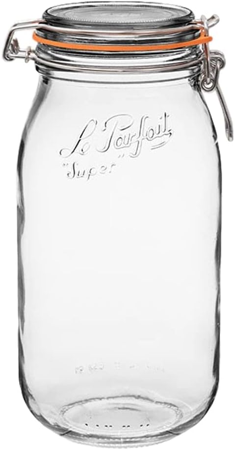 Le Parfait 2L Glass Jar with Lid
