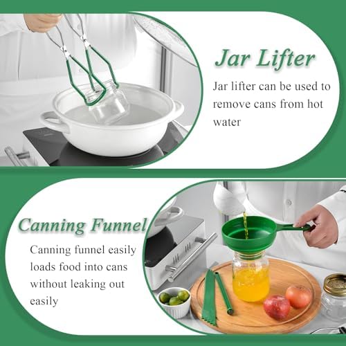 CasaVibe Canning Supplies Essentials Boxed Set