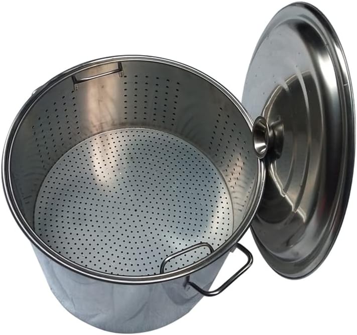 Sturdy Stainless Steel Stock Pot for Misp Chefs Home Cooks