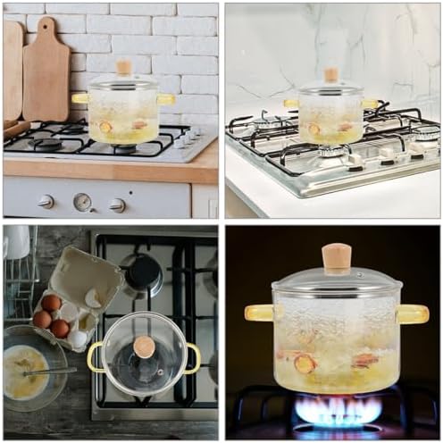 Get Cooking Quick with Adjust-Size Glass Pot