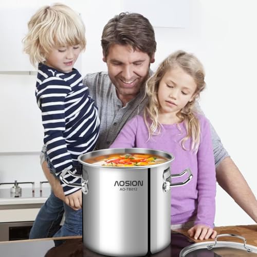 Stainless Steel Stockpot for Cooking