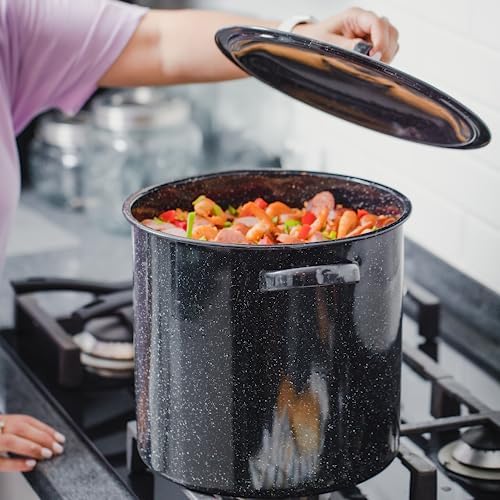 155 Qt Stock Pot with Lid