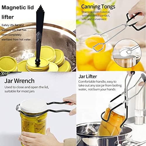 HOMMES Canning Starter Kit for Mason Jars 1
