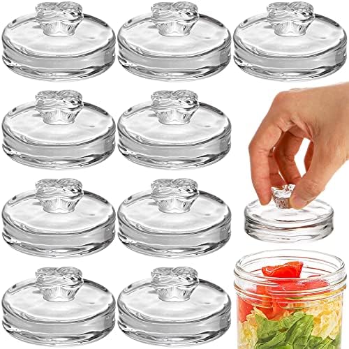 9-Piece Glass Fermentation Weights with Easy Grip
