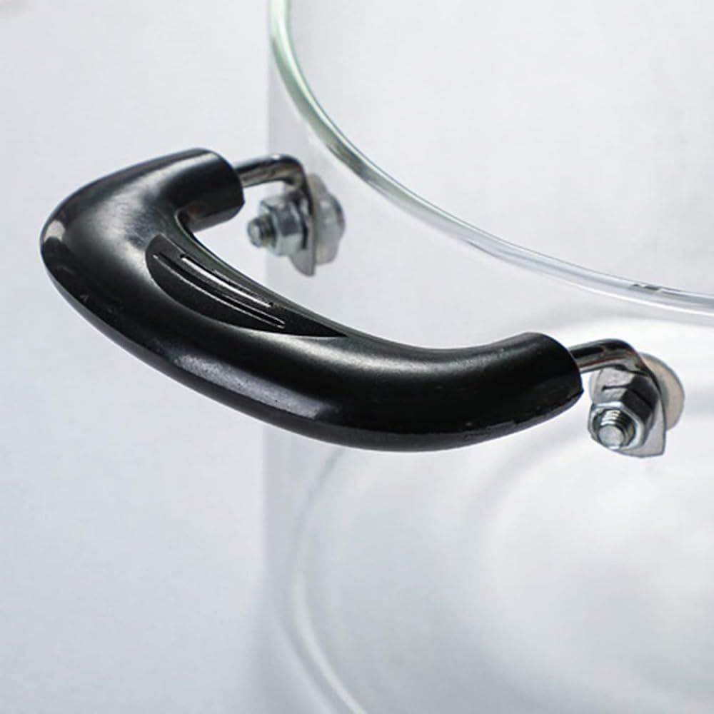 2000ml Transparent Glass Cooking Pot