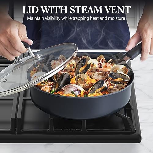 Cook N Home Casserole Dutch Oven Stockpot