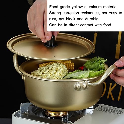 Sturdy Korean-Style Stockpot for Fast ramen cooking