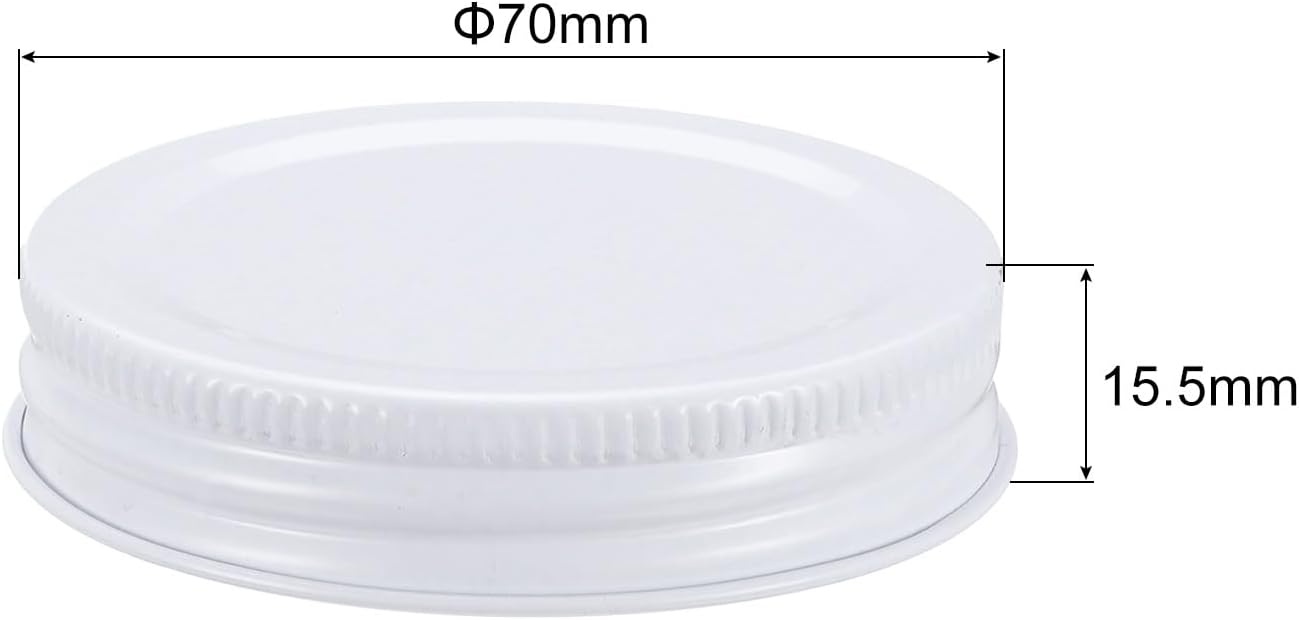 24 Pack Mason Jar Lid Set