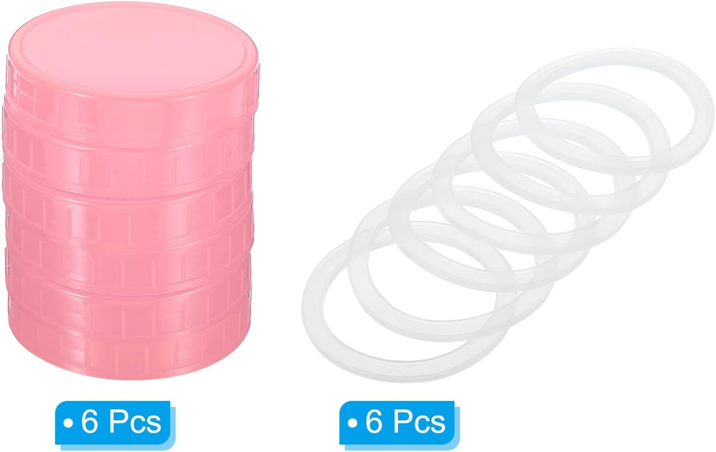 High-Quality 86mm Mason Jar Lids Set 6 Pieces