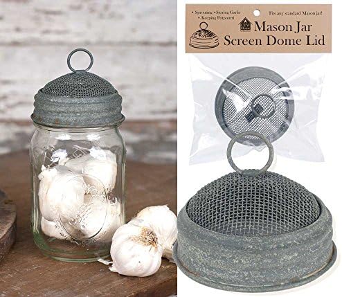 Mason Jar Screen Dome Lid Heavy Duty Durable Multiple Uses