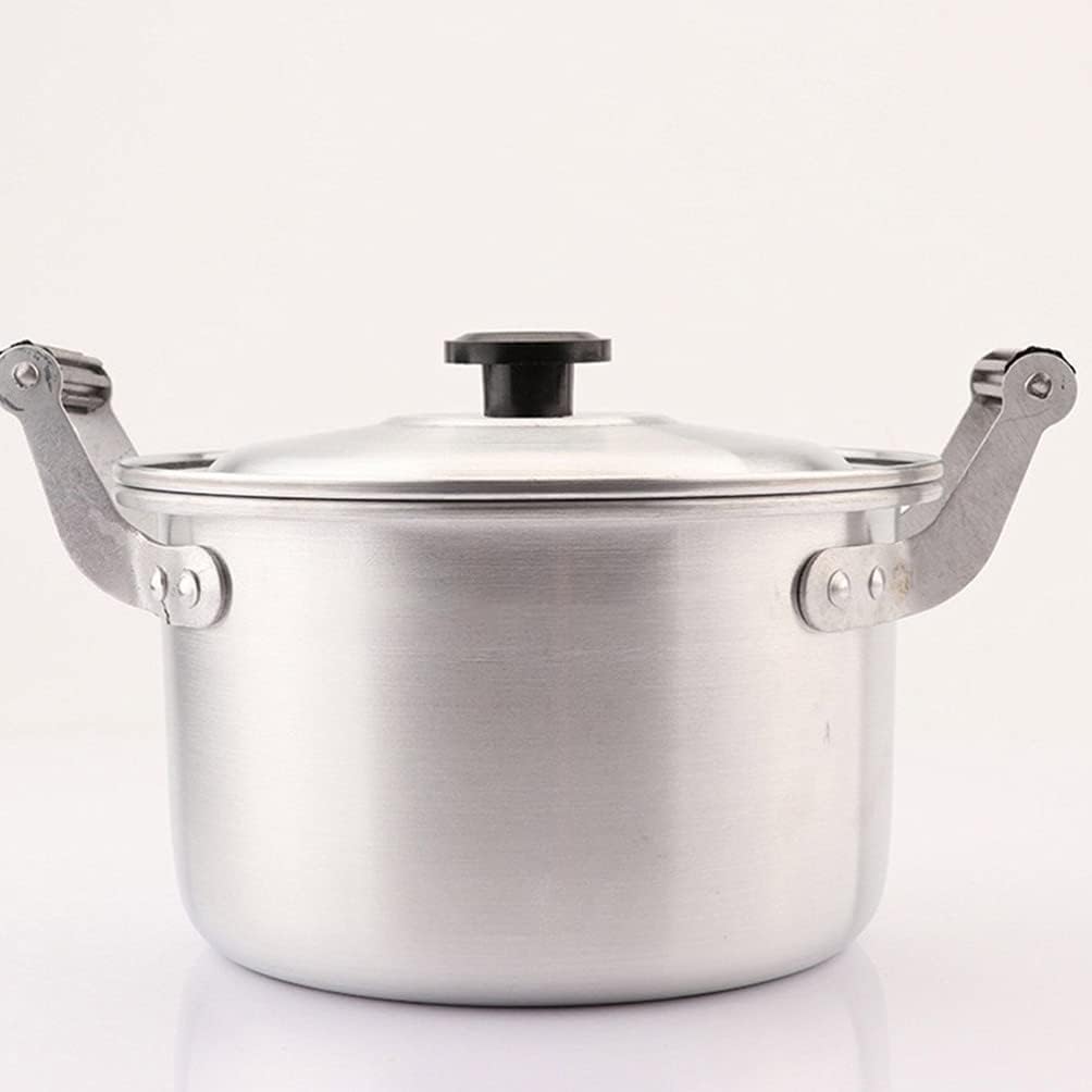 Thickened Aluminum Stock Pot - Grill Hot Pot Use - Sturdy Design