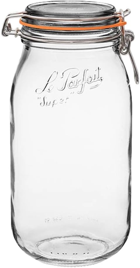 Le Parfait 2L Glass Jar with Lid