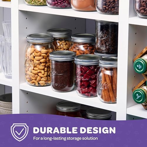 Premium Mason Jars for Canning Fermenting and More