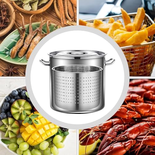 Large 40cmx40cm Stainless Steel Cooking Pot