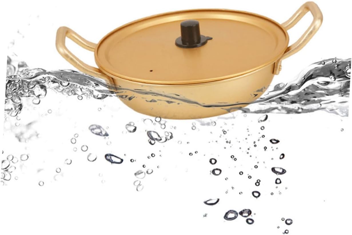 ABOOFAN Aluminum Instant Noodle Stock Pot with Lid