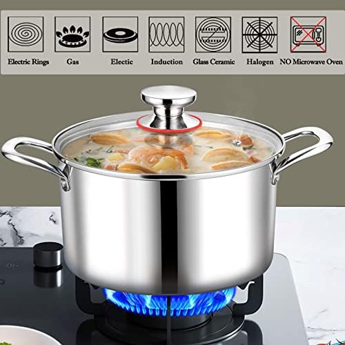 PP CHEF 6 Quart Stockpot with Lid 1