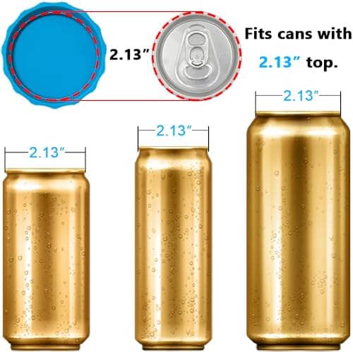 Reusable Silicone Soda Can Lids Perfect for Home Outdoor Use