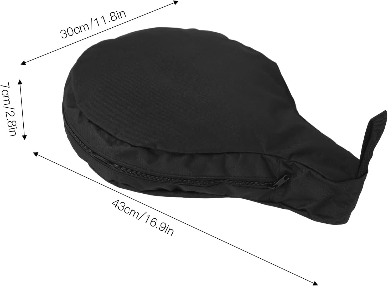 AlomejorSturdy Cast Iron Skillet Storage Bag for Outdoor Use