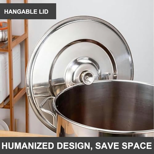 DAOUXIAOSPStainless Steel Stockpot with Multi-SteAM 4 Holes