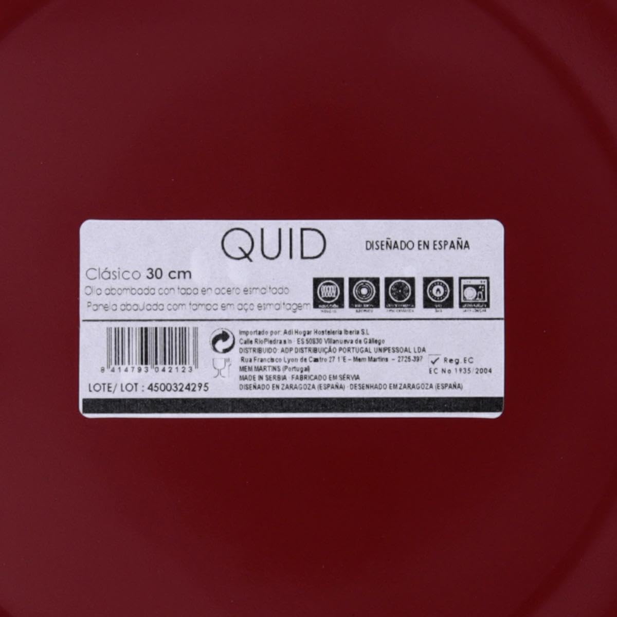 Quid Classique-Faitout with Curved Lid 30cm