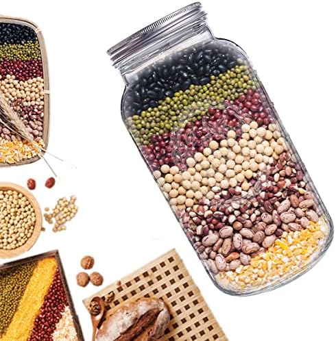 Elegant 128oz Mason Jars Set