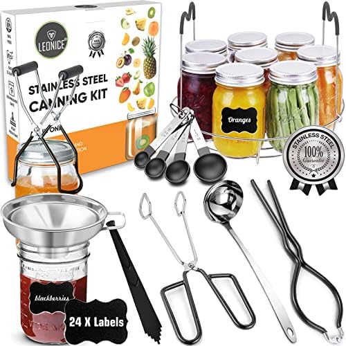 LEONICE Canning Supplies Kit for Home Best Fit