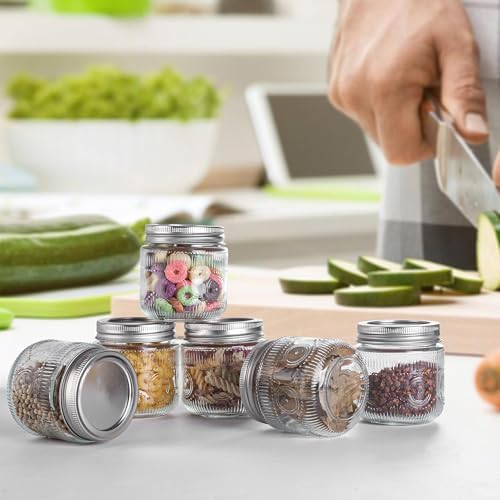 Amzcku 8oz Mason Jars