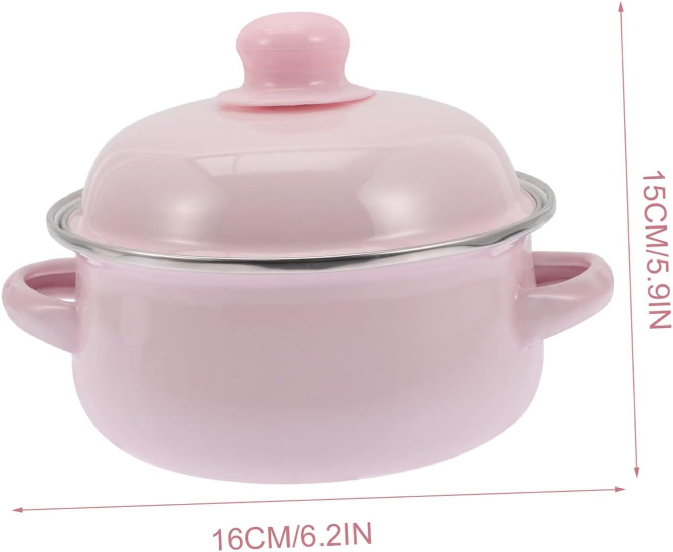 Dual-Handled Heavy-Duty Stock Pot with Lid
