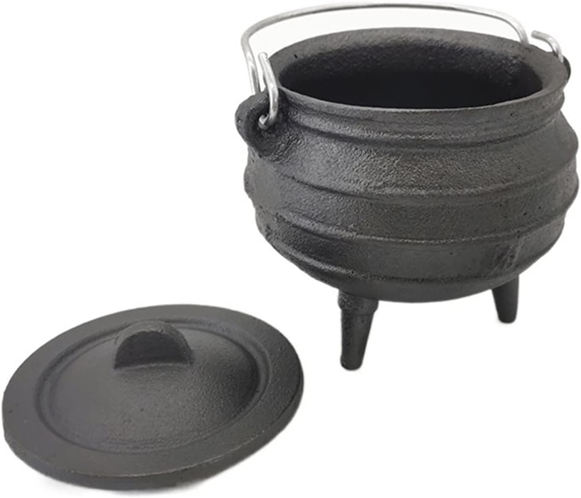 CTXDLKSmall Cast Iron Pot for Outdoor Cooking